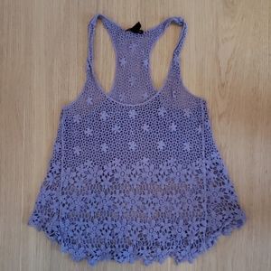 FANG crochet boho tank